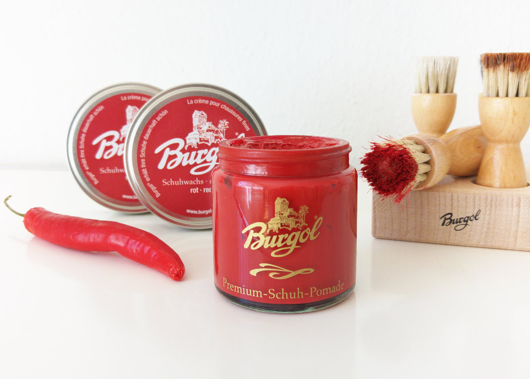 Die Burgol Schuhpomade