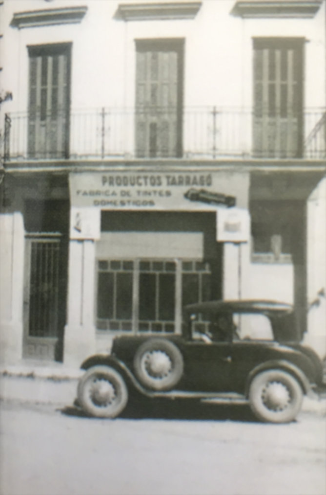 Die erste Produktionsstätte von Tarrago, dem Hersteller von Schuhpflege aus Spanien.